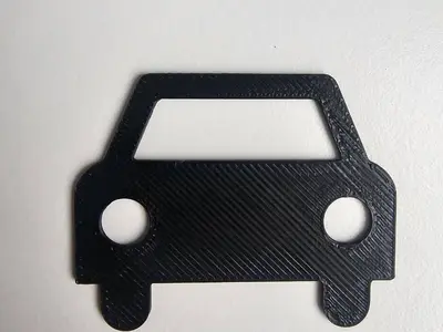 Silueta de coche