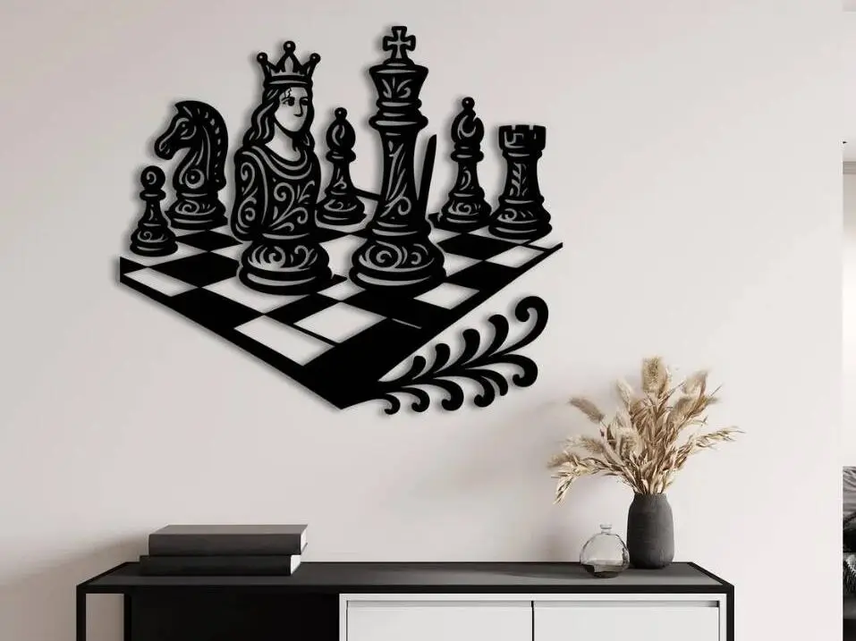 Chess Board Wall Art