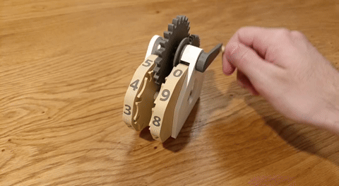 Mechanical counter