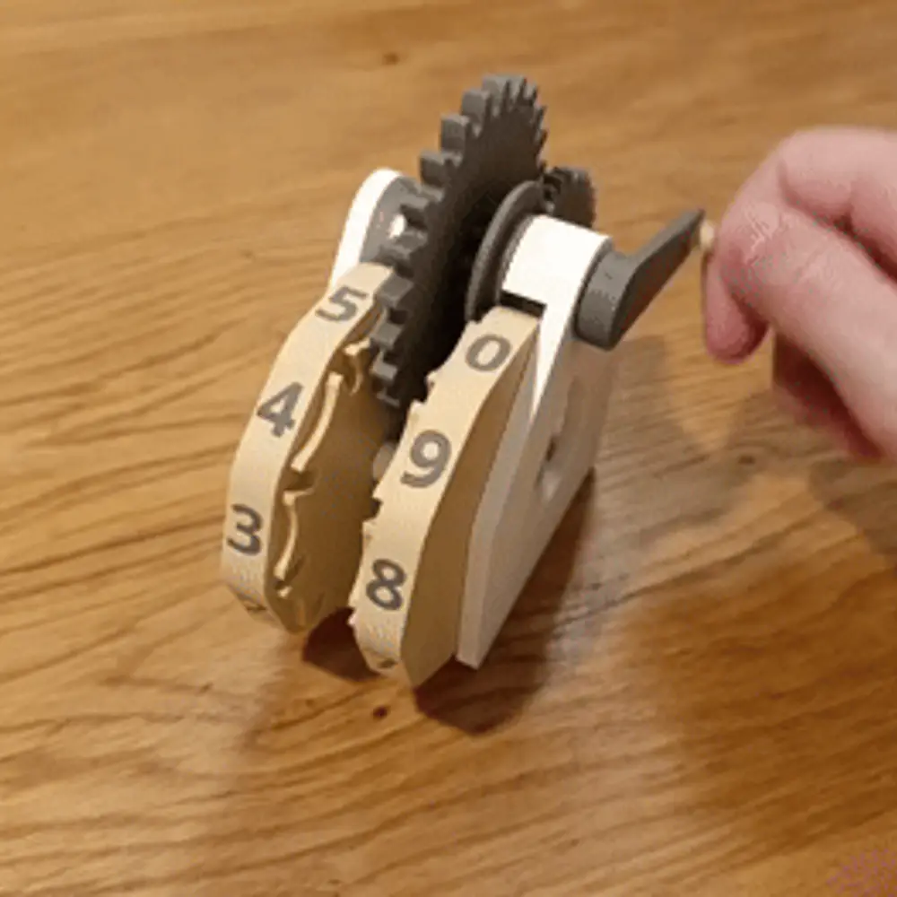 Mechanical counter