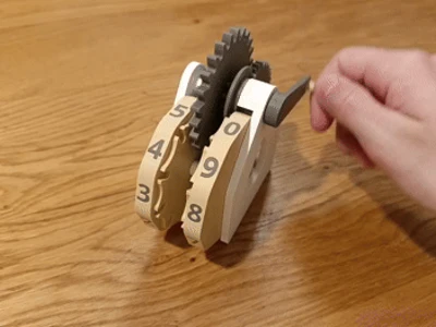 Mechanical counter