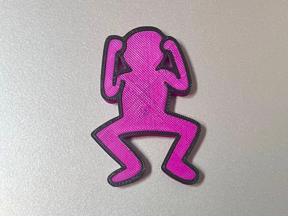 Keith Haring don't hear magnet