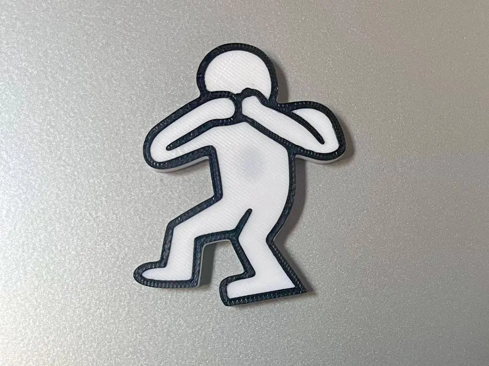 Keith Haring don't speak magnet