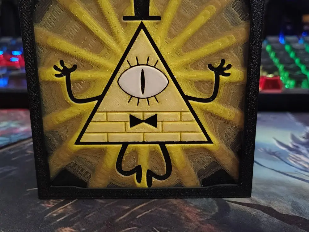 Bill Cipher Hueforge