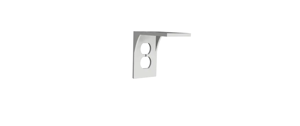 US Outlet Plate With Platform