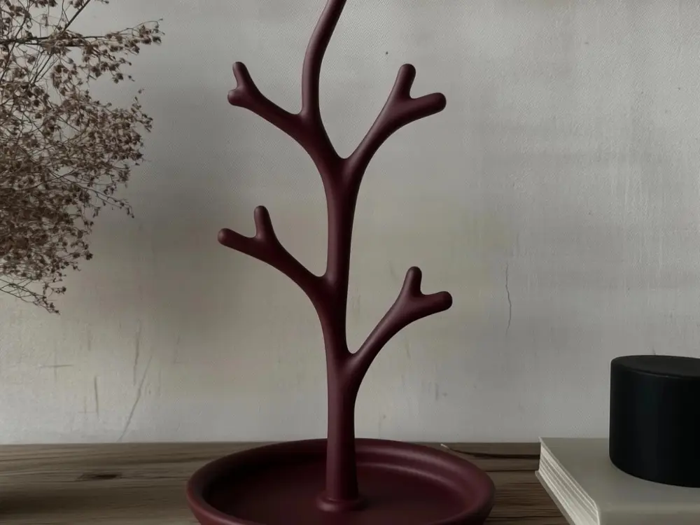 Terracotta Tree Jewelry Holder