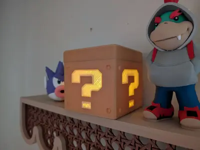 Mario block light