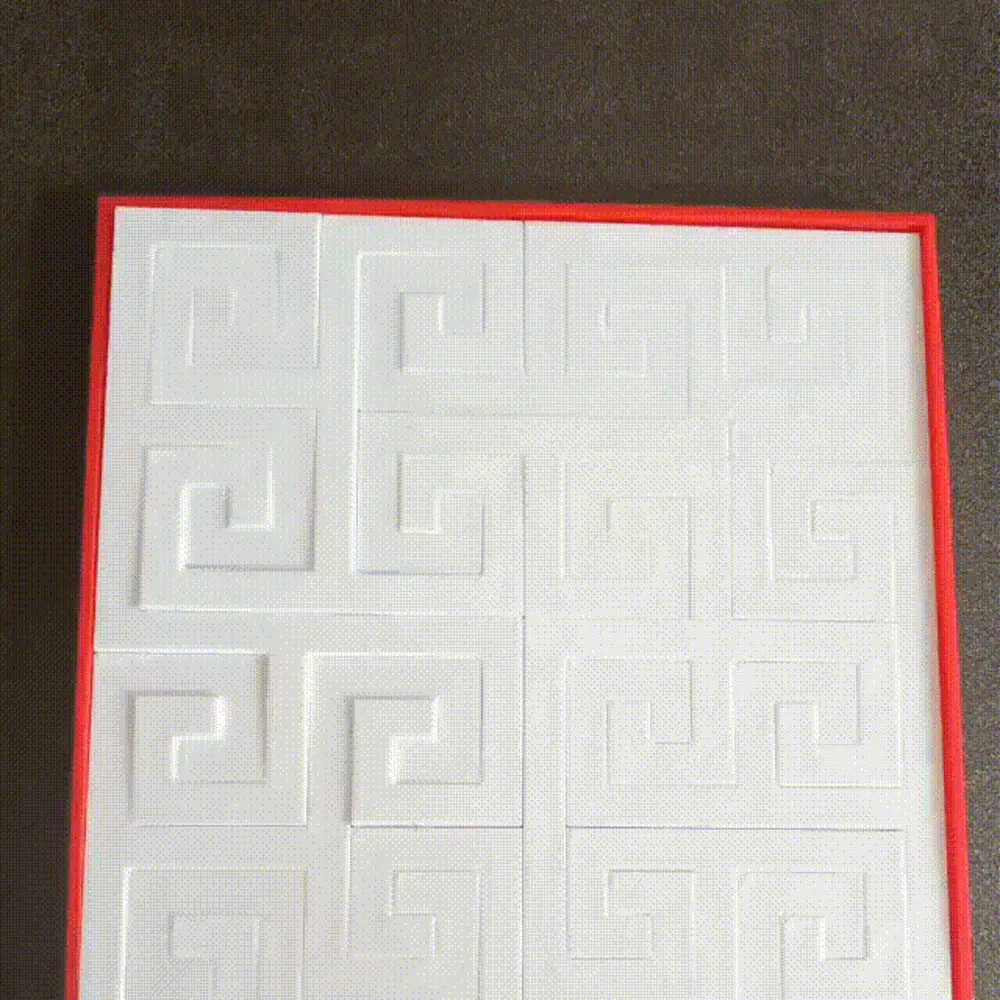 square puzzles - use eight pieces to form a square