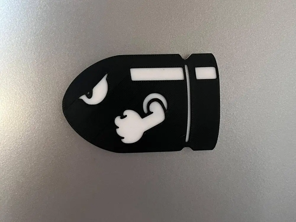 Bullet Bill Super Mario magnet