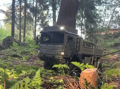 Armadillo Off-Road Truck - 1/10 scale display car or RC body