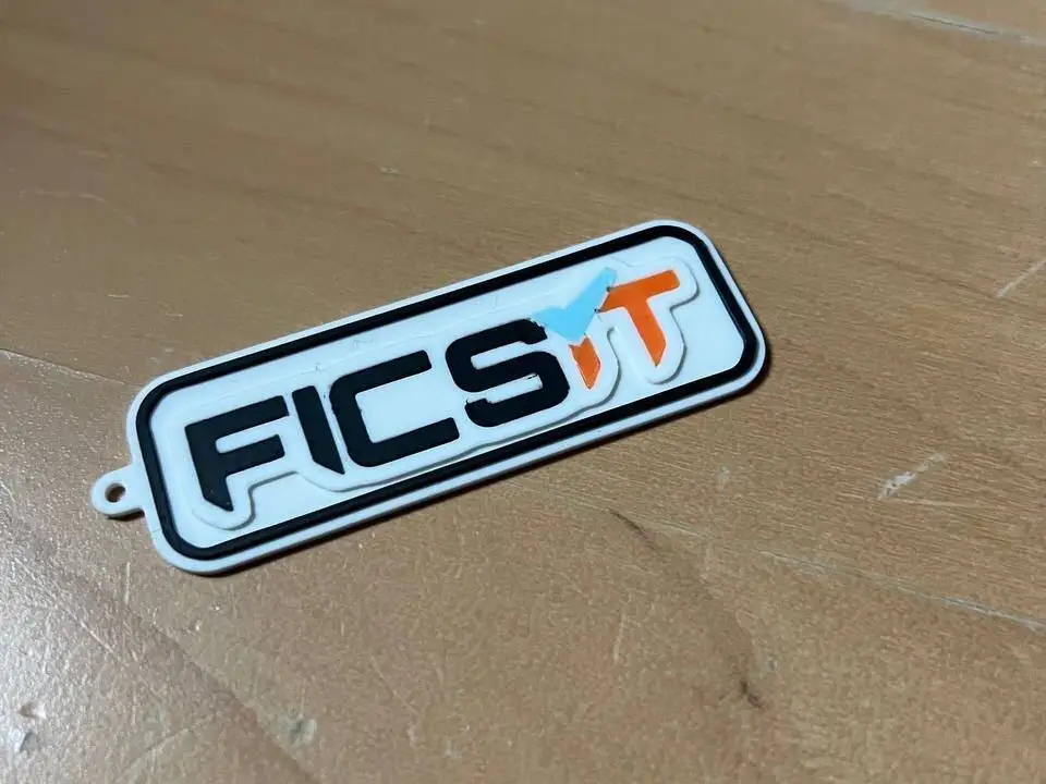 Satisfactory ficsit keychain