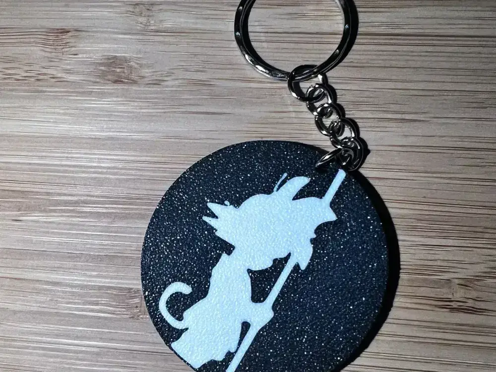 Kid Goku Keychain