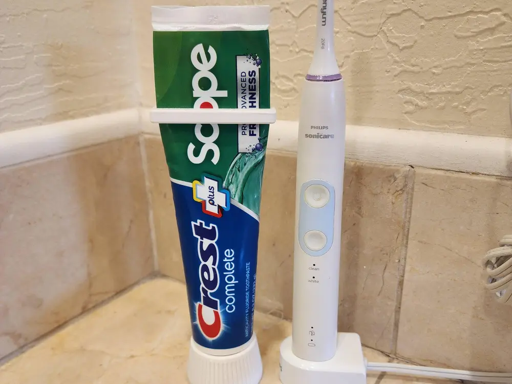 Toothpaste Upright Stand