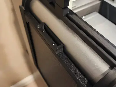 Build Plate & Top Panel Side Mount for Kobra S1C Flip Riser