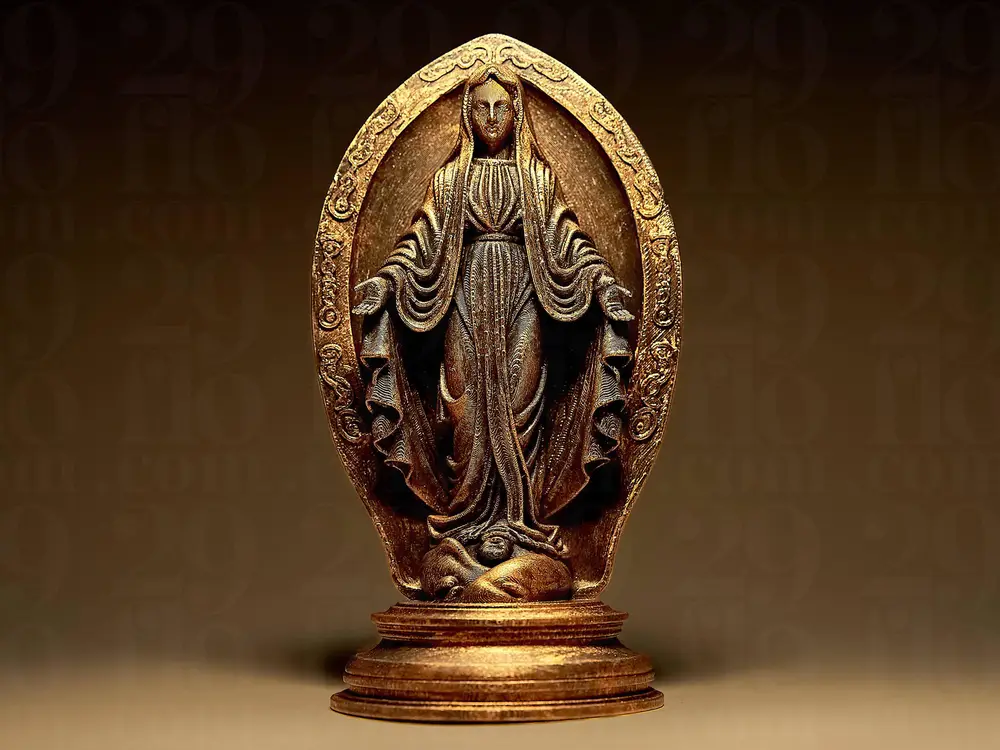 Virgin Mary Statuette
