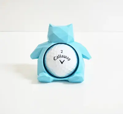 Snorlax Golf Ball Holder/Display (or Egg Cup)