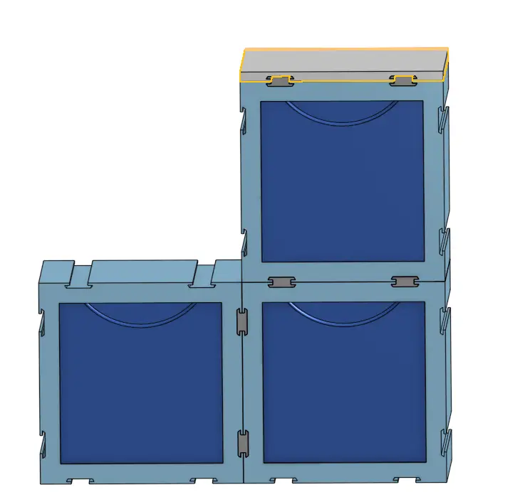 Modular Drawers with Top option