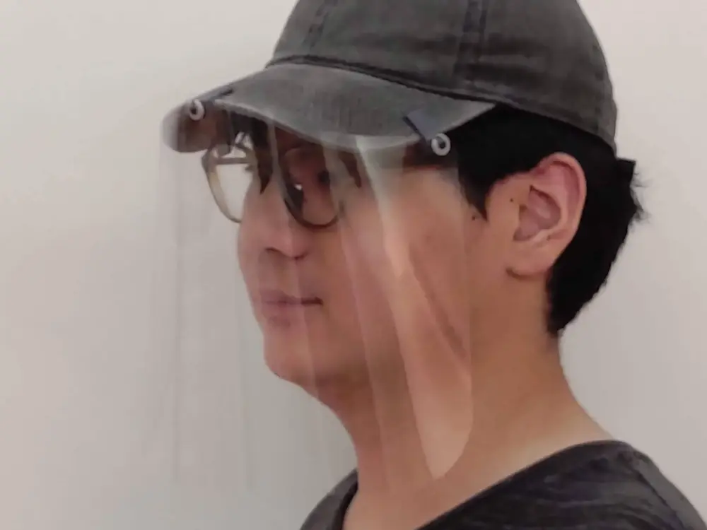 防護面具夾