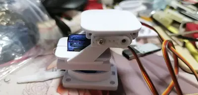 SG90舵机2向云台改良版(SG90 Servo 2-axis Gimbal)