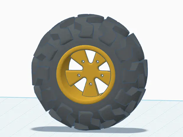 Tire - All-Terrain Tire - Plastic Tire