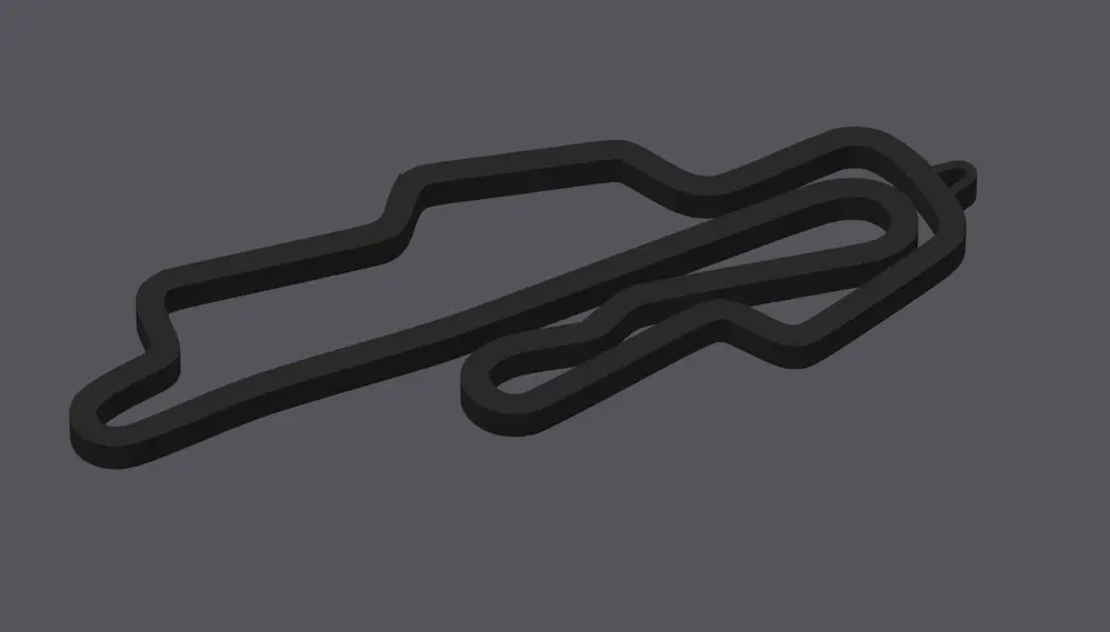 Keychain mugello circuit