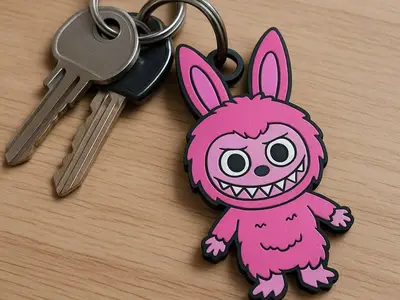 Labubu keychain