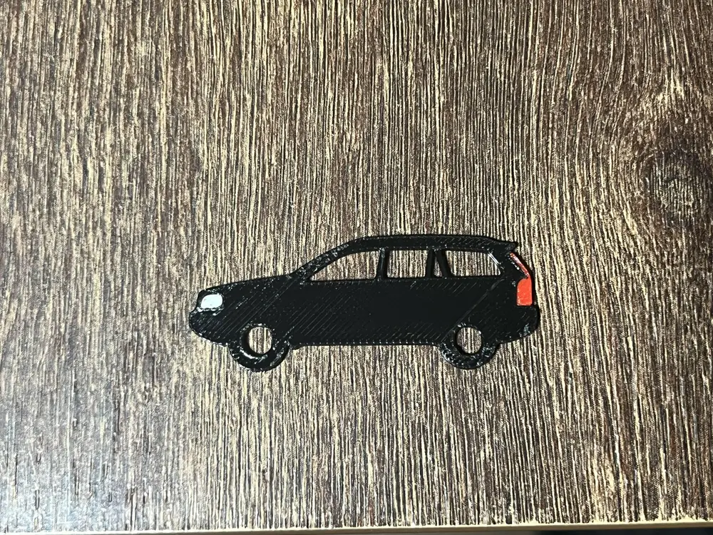 Volvo XC90 (Gen 1 Facelift) Keychain 3D Printable