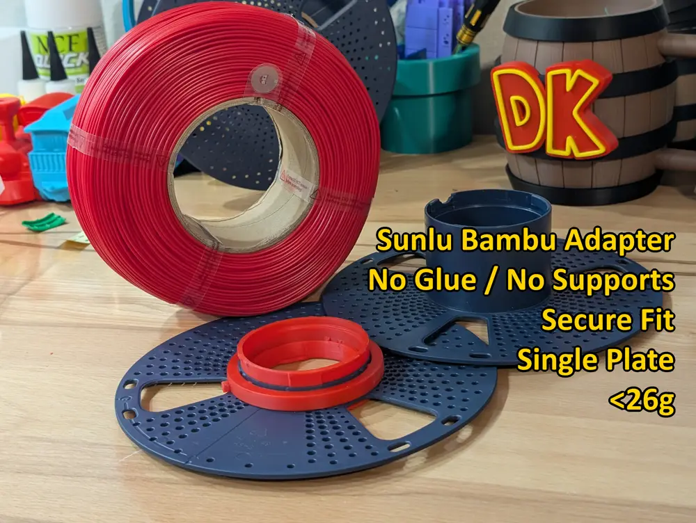 伴侶 Banlu - Sunlu/Bambu Refill Spool Adapter