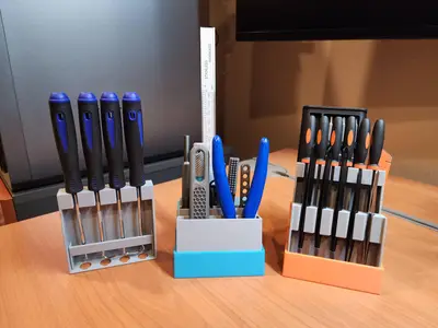 Modular 3D Printer Tool Organizer