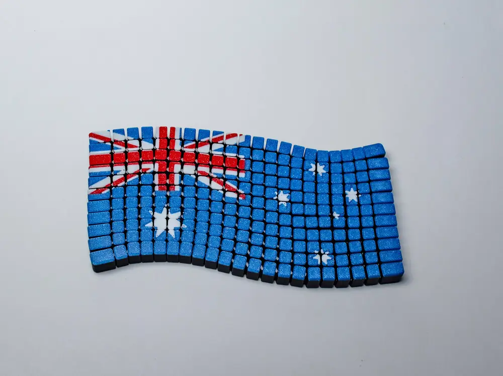 Flappy Australian Flag - Another floppy-like design