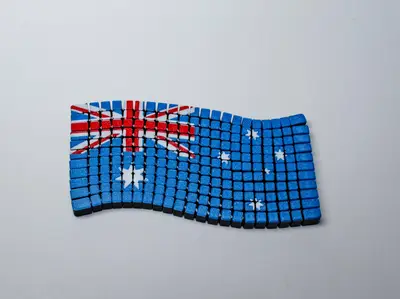 Flappy Australian Flag - Another floppy-like design