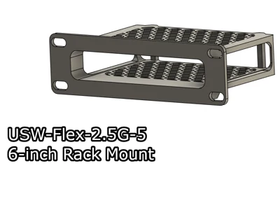Unifi USW-Flex-2.5G-5 6-inch Rack Mount