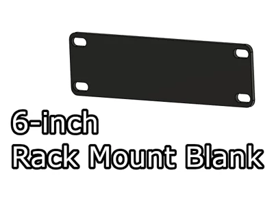 6-inch Rack Mount Blanks