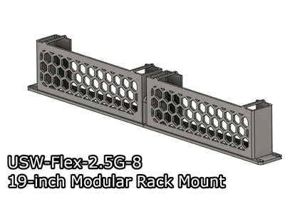 USW-Flex-2.5G-8 19-inch Modular Rack Mount