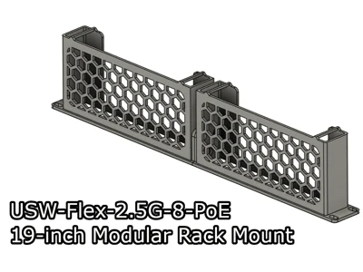 USW-Flex-2.5G-8-PoE 19-inch Modular Rack Mount