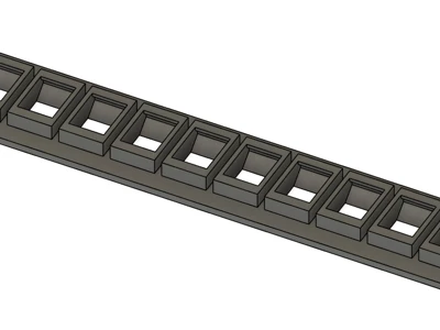 10-inch Keystone Patchpanel x10 ports