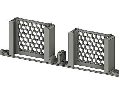 Modular Rack Mount for UniFi UXG Max | UniFi UCG-Ultra | UniFi UCG-Max (19" version)