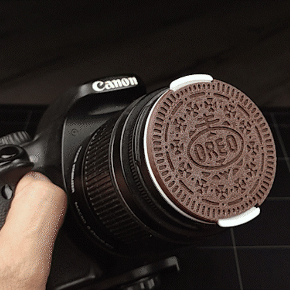 Oreo Lens Cap 58mm