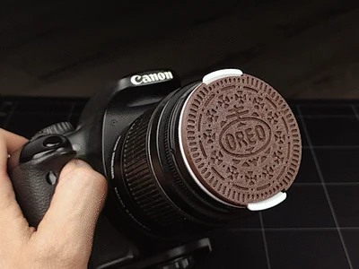 Oreo Lens Oreo Lens Cap 58mm - MakerOnline 3D Model | 3Drop
