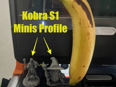 Miniatures - Kobra S1 - 0.2 nozzle profile - V3
