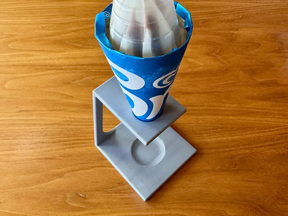 Ice Cream Cone Stand – Hands-Free Holder for Soft Serve Cones