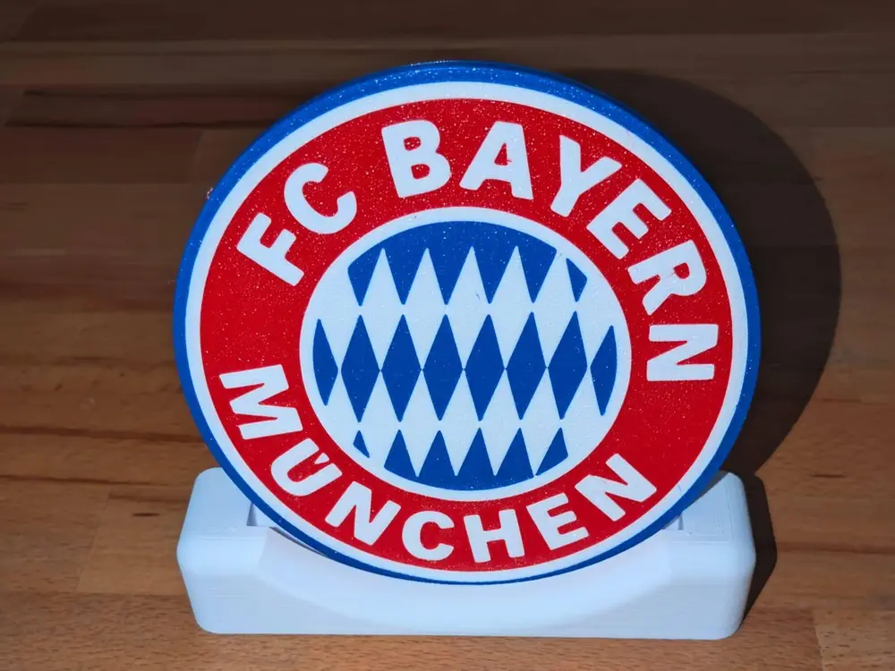 FC Bayern München Aufsteller Farbig