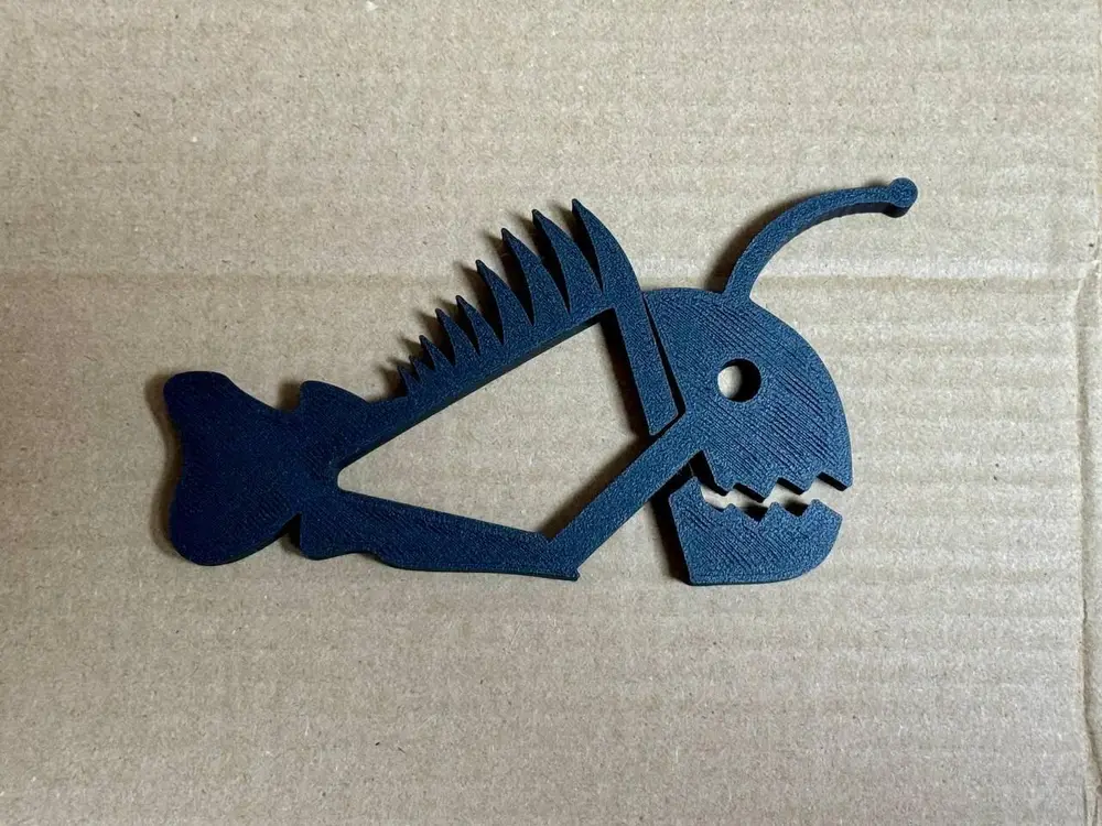 鮟鱇鱼艺术摆件 • Anglerfish Art Piece