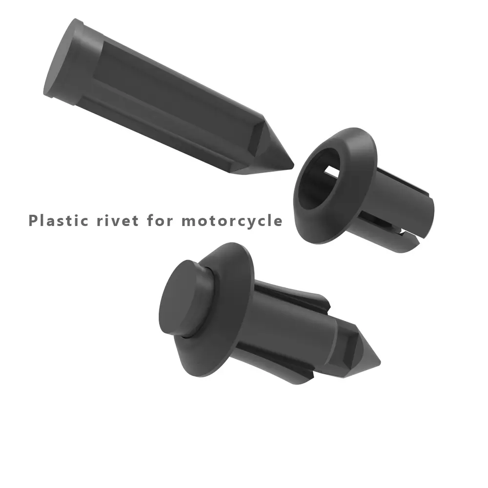 Plastic rivet for bicycle/motorcycle