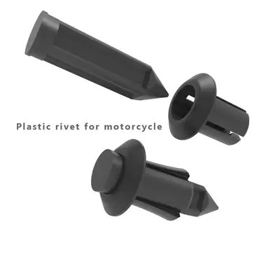 Plastic rivet for bicycle/motorcycle
