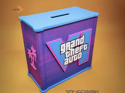 GTA VI SAVINGS BOX / Piggy Bank