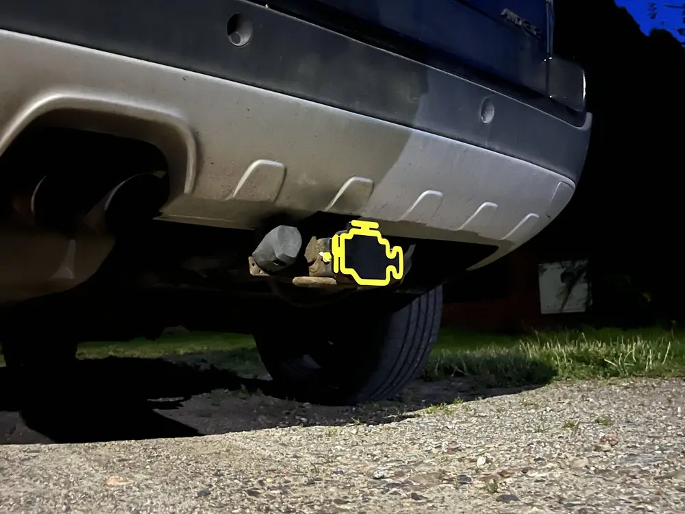CheckEngine Icon Hitch Mount for 2" Receiver (USA Version) – AMS Friendly