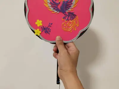 中式圆扇