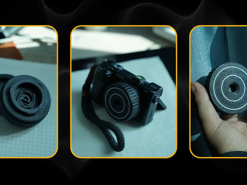 Dispolens for E-mount camera