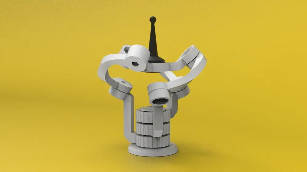 Non-motorized Spherical Parallel Manipulator
